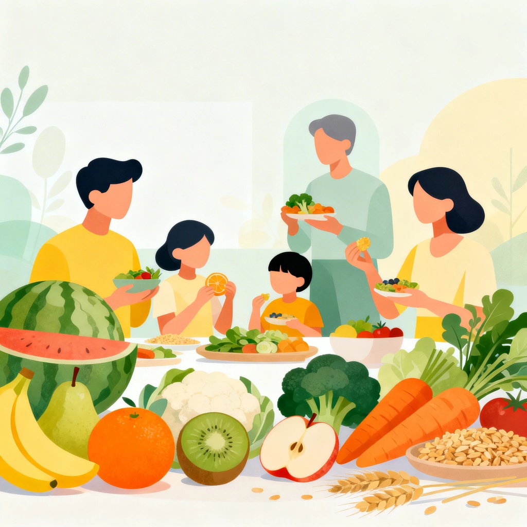 Korzyści zdrowego odżywiania dla całej rodziny